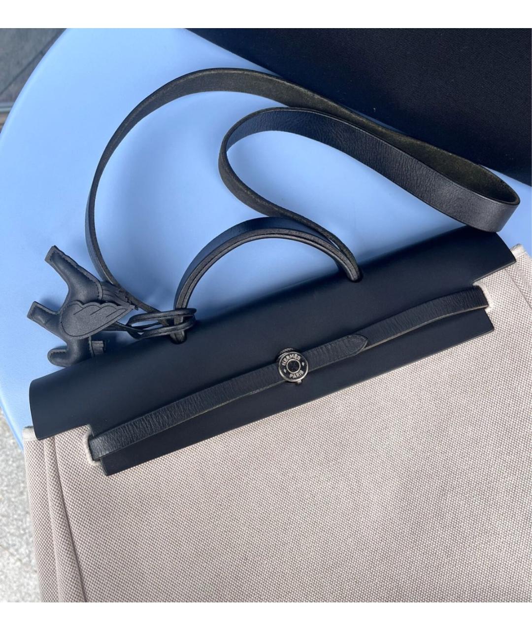 HERMES Белая сумка с короткими ручками, фото 2