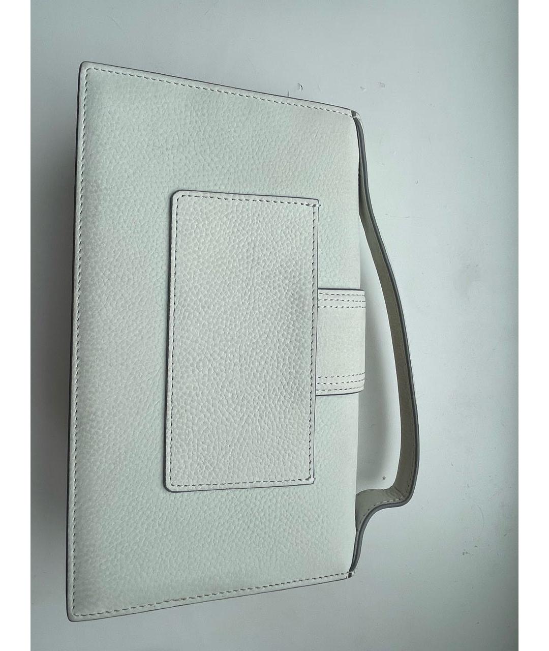 JACQUEMUS Голубая замшевая сумка через плечо, фото 2