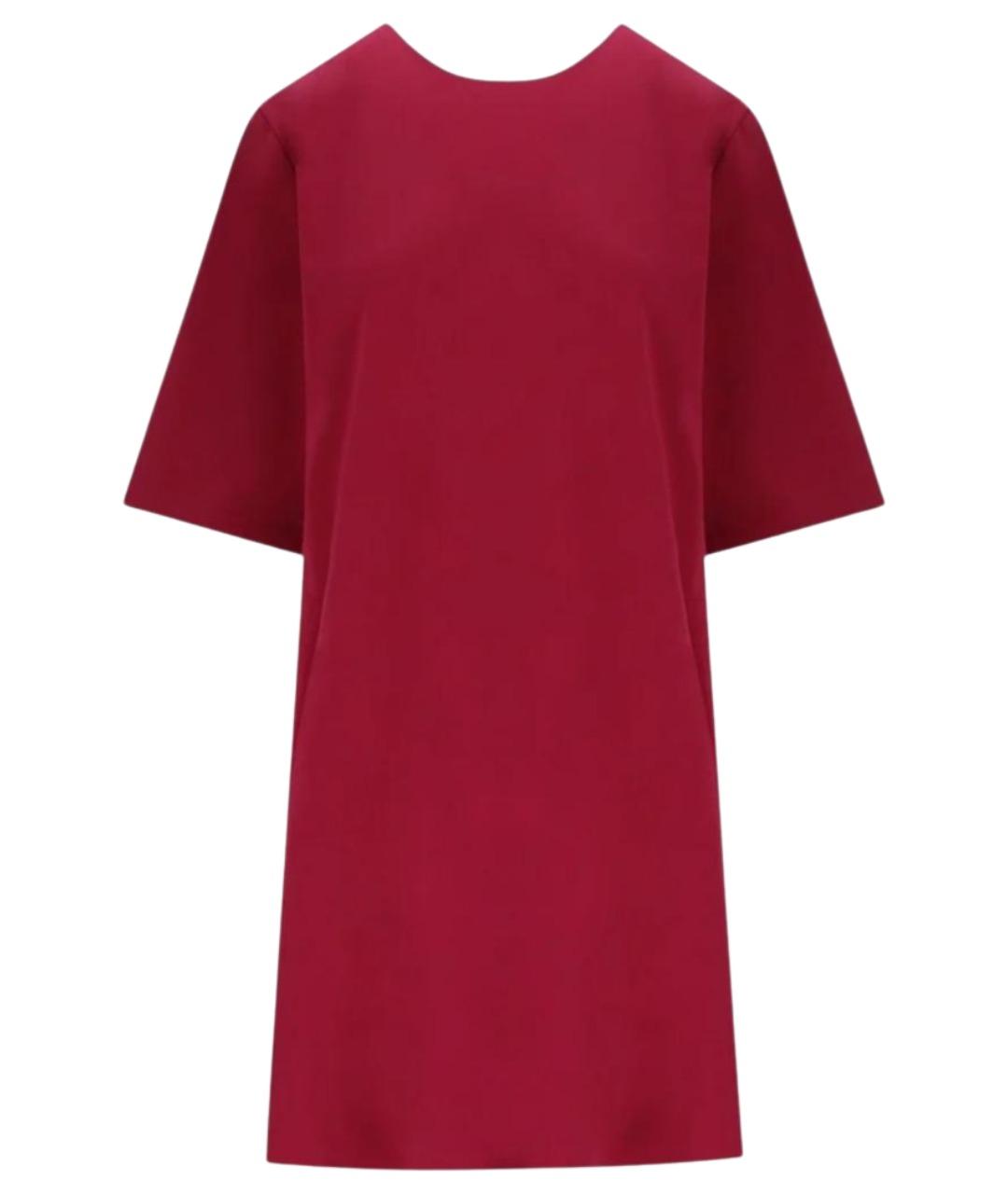 MAX MARA Красное полиамидовое повседневное платье, фото 1