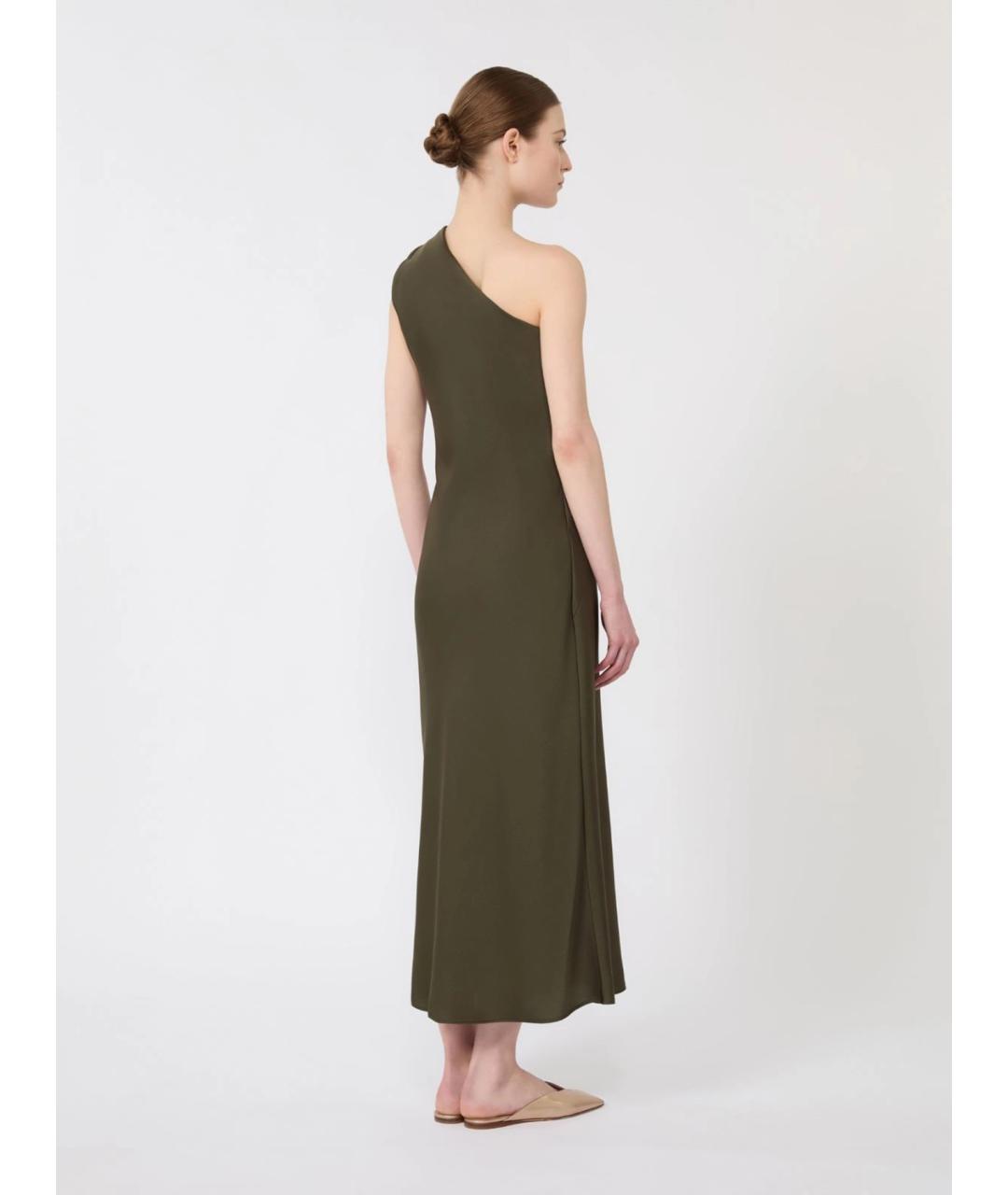 MAX MARA STUDIO Зеленые повседневное платье, фото 4