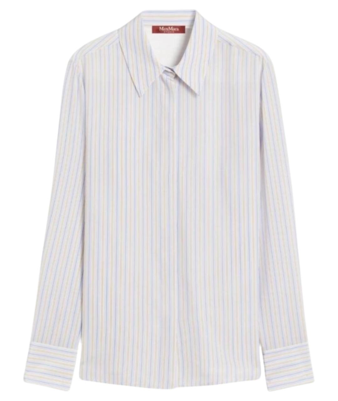 MAX MARA STUDIO Мульти шелковая рубашка, фото 1