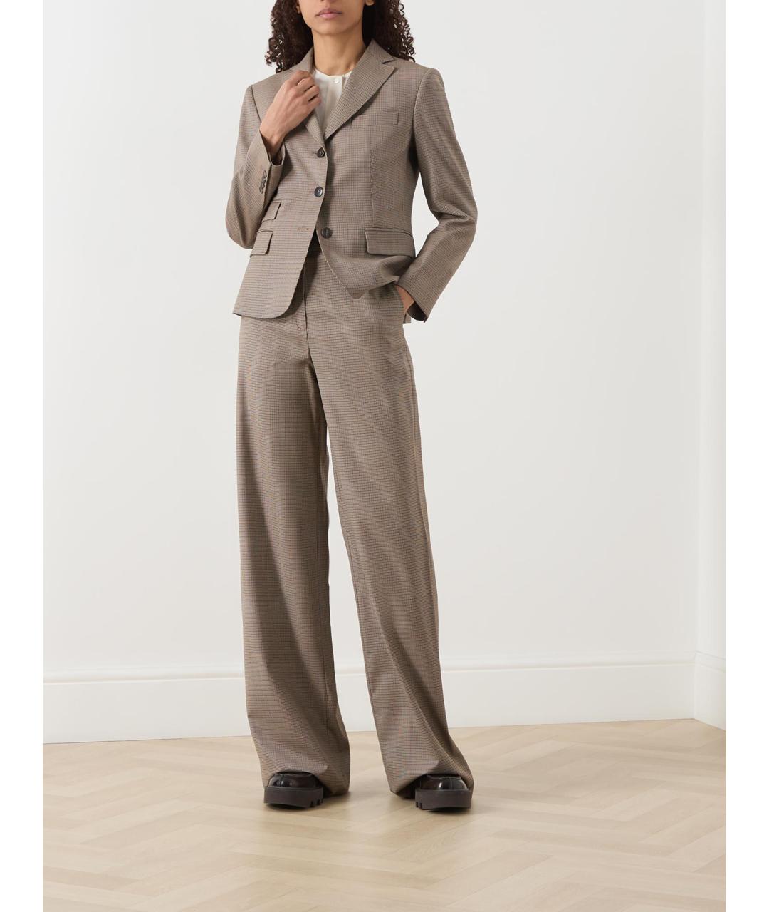 MAX MARA STUDIO Мульти шерстяной жакет/пиджак, фото 2