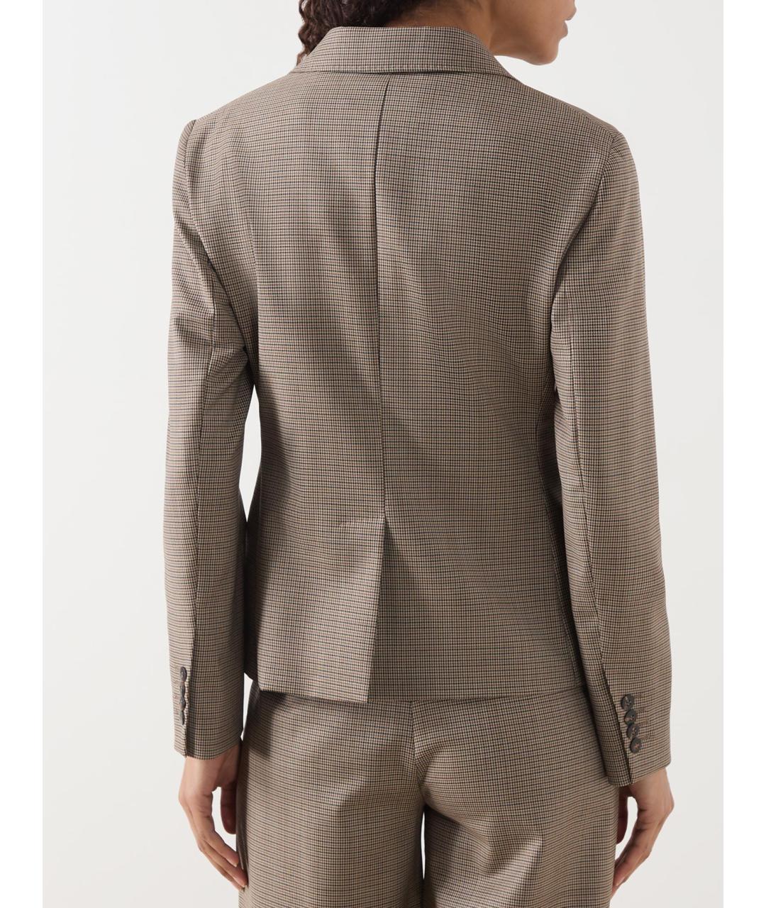 MAX MARA STUDIO Мульти шерстяной жакет/пиджак, фото 6