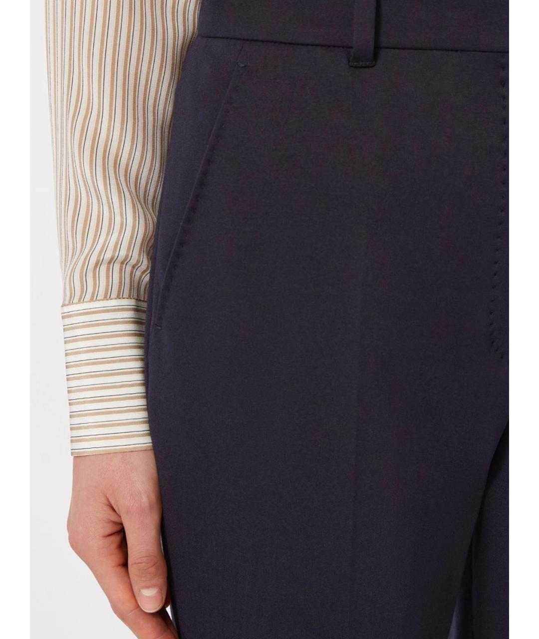 MAX MARA STUDIO Вискозные прямые брюки, фото 5