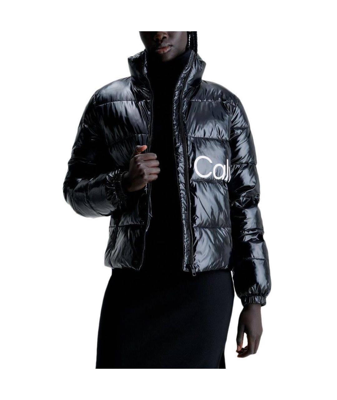 CALVIN KLEIN Черная куртка, фото 5