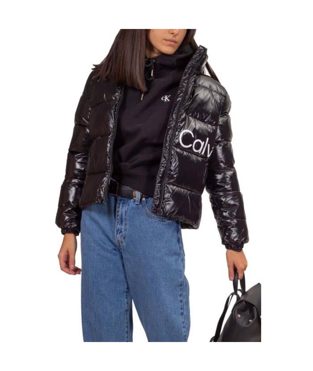 CALVIN KLEIN Черная куртка, фото 6