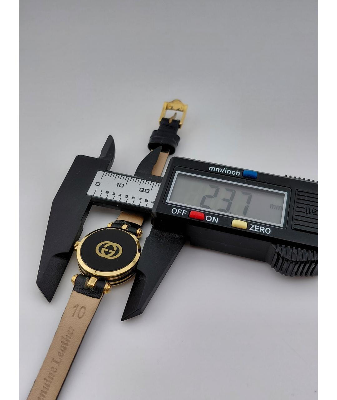 GUCCI Золотые стальные часы, фото 7