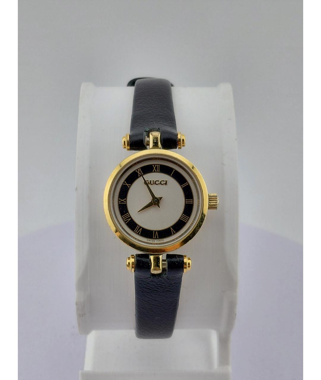 GUCCI Золотые стальные часы, фото 10