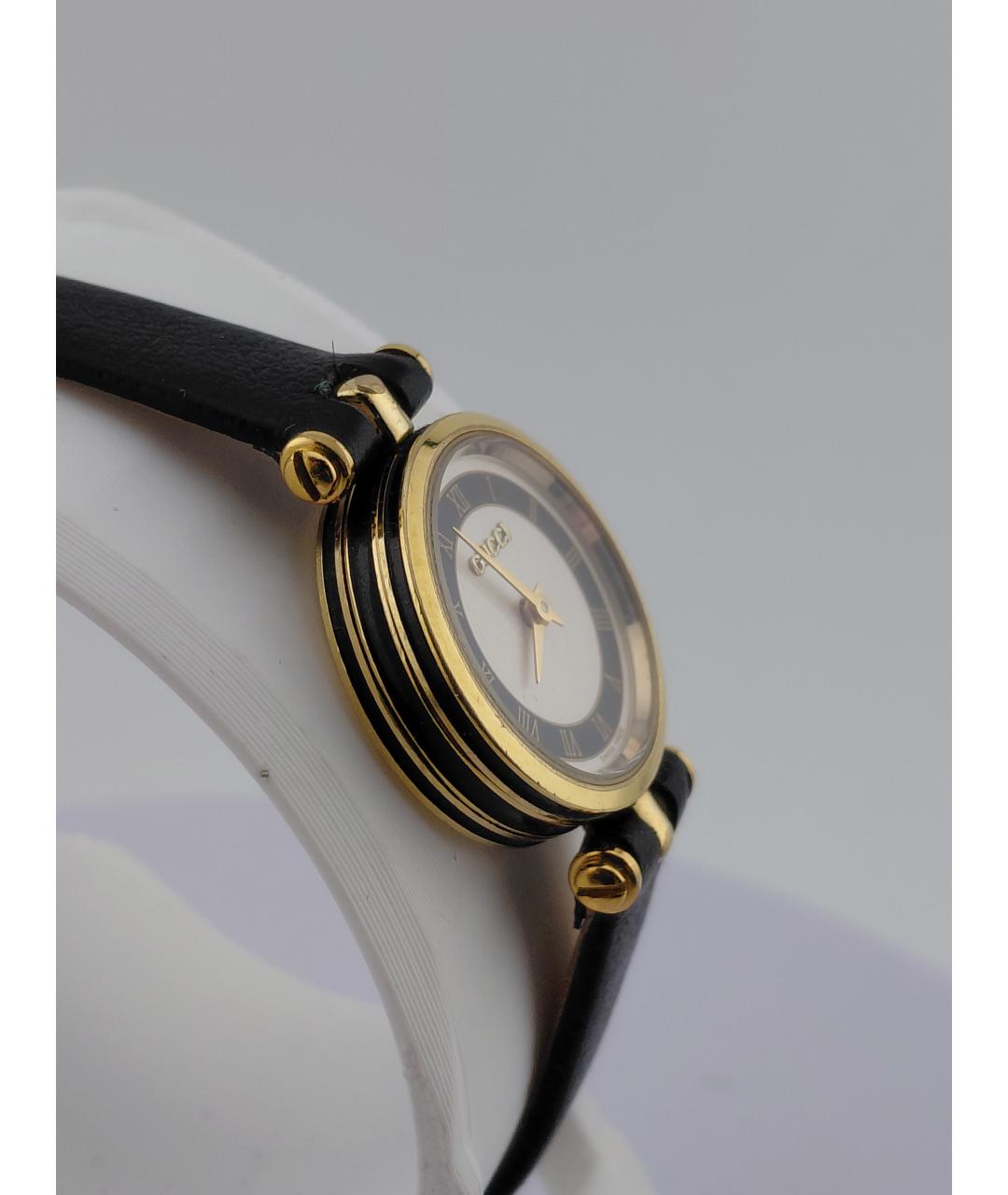 GUCCI Золотые стальные часы, фото 3