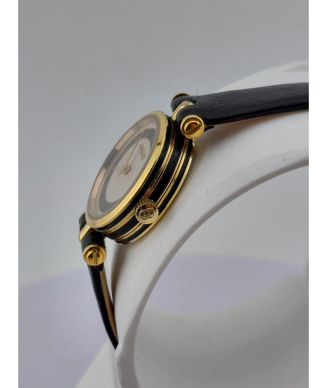 GUCCI Золотые стальные часы, фото 4