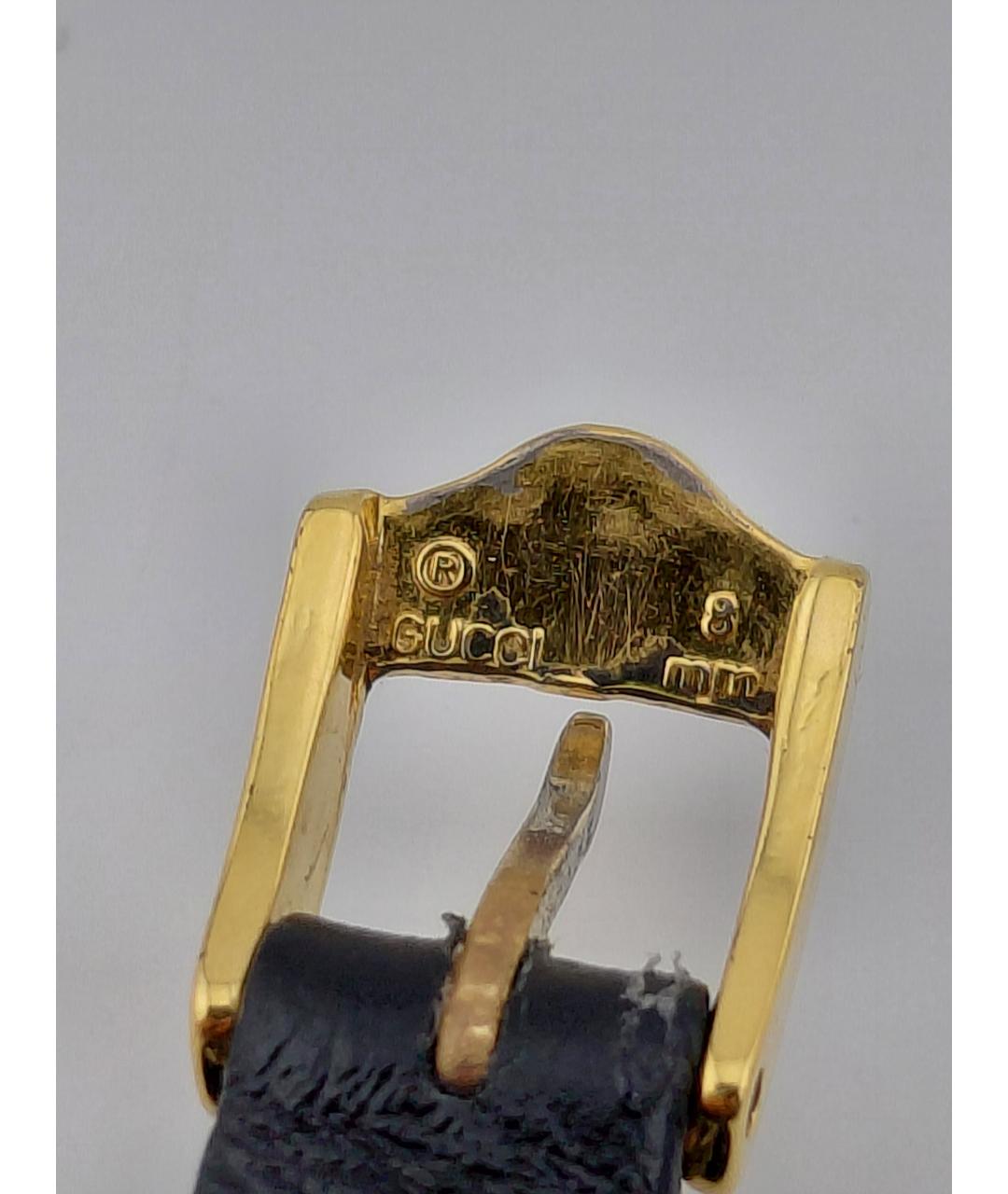 GUCCI Золотые стальные часы, фото 9