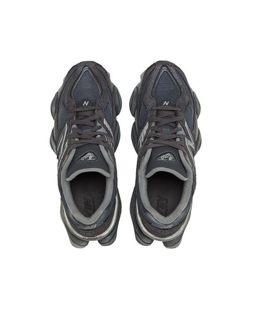 NEW BALANCE Антрацитовые текстильные кроссовки, фото 5