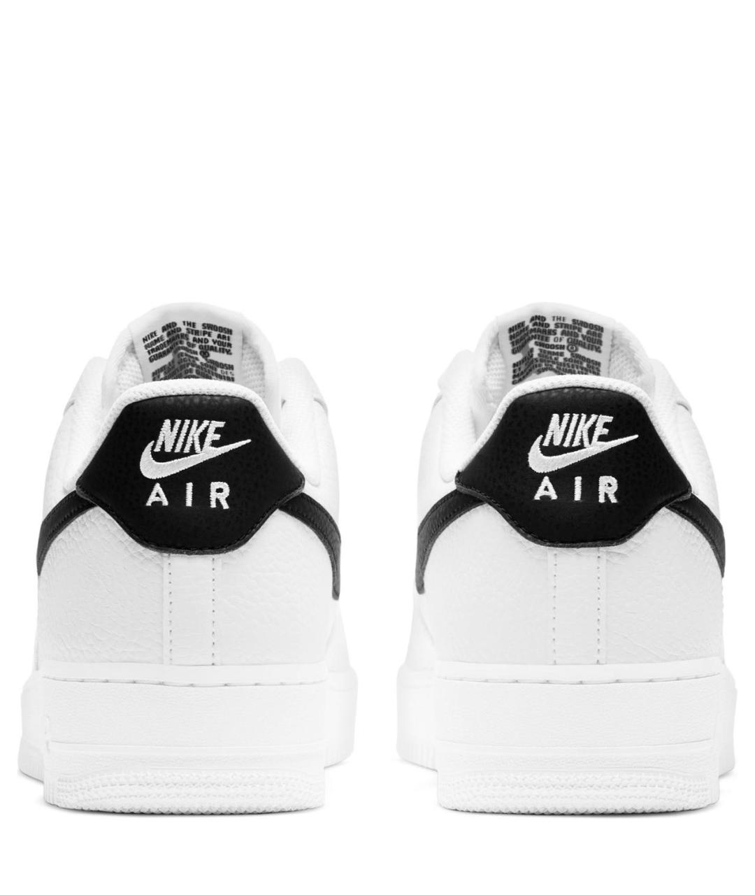 NIKE Белые кожаные низкие кроссовки / кеды, фото 6