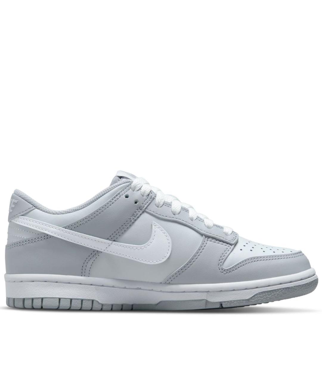 NIKE Серые кожаные кроссовки, фото 3