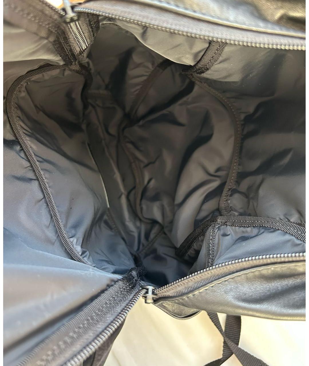 BALENCIAGA Черный кожаный рюкзак, фото 6