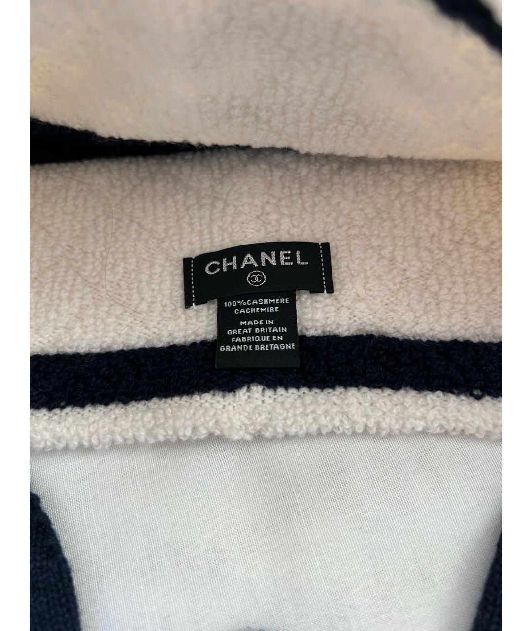 CHANEL Синяя кашемировая шапка, фото 2