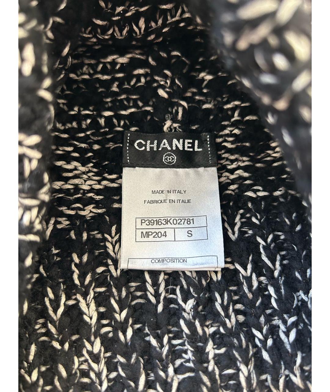 CHANEL Черная шапка, фото 4