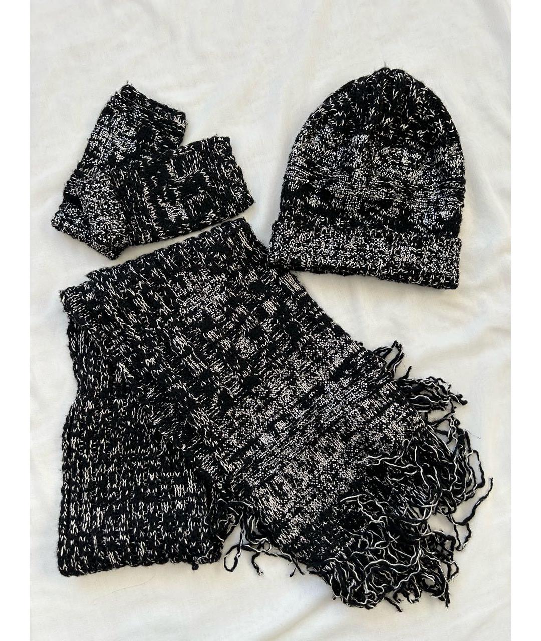 CHANEL Черная шапка, фото 5