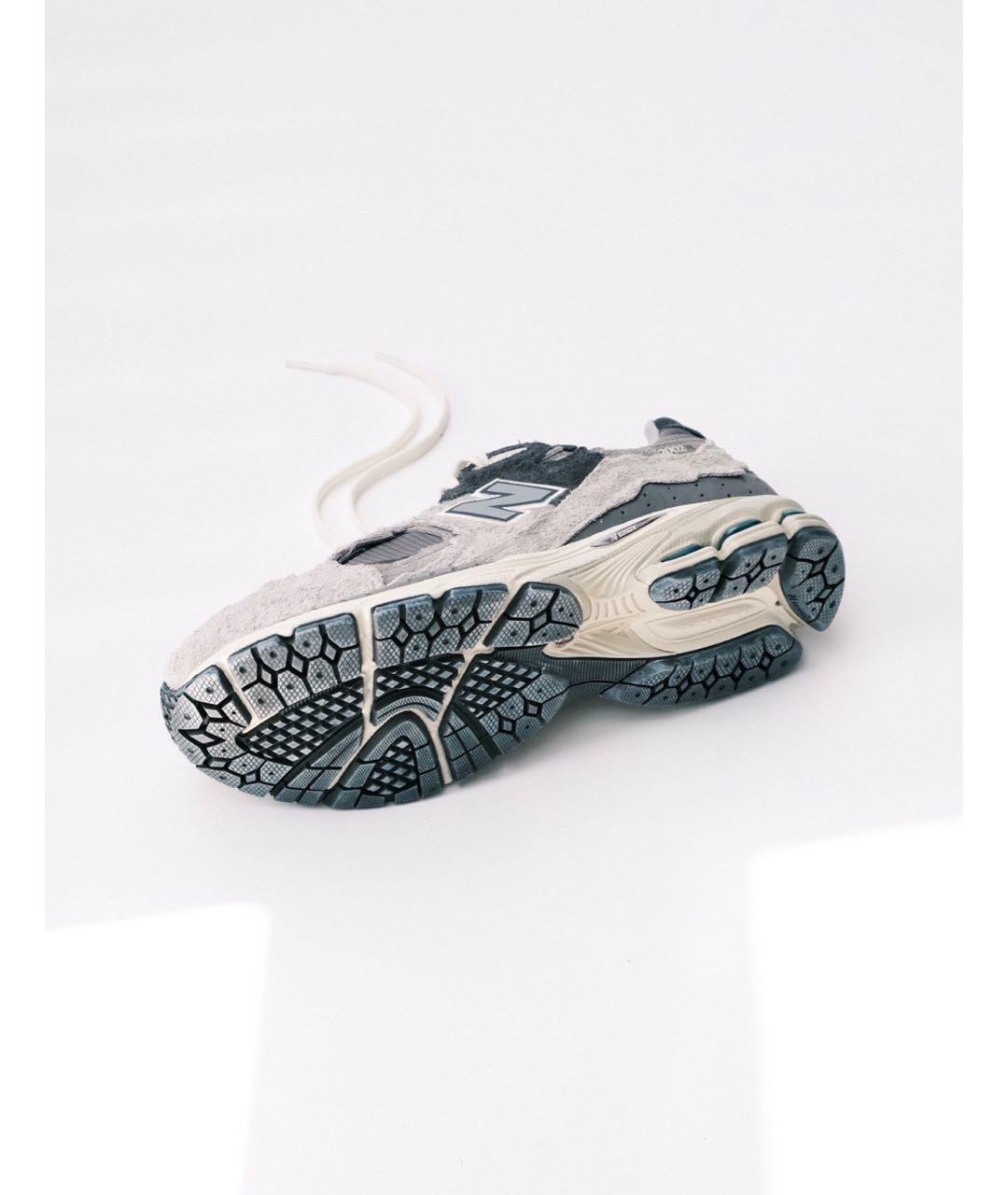 NEW BALANCE Серые текстильные кроссовки, фото 3