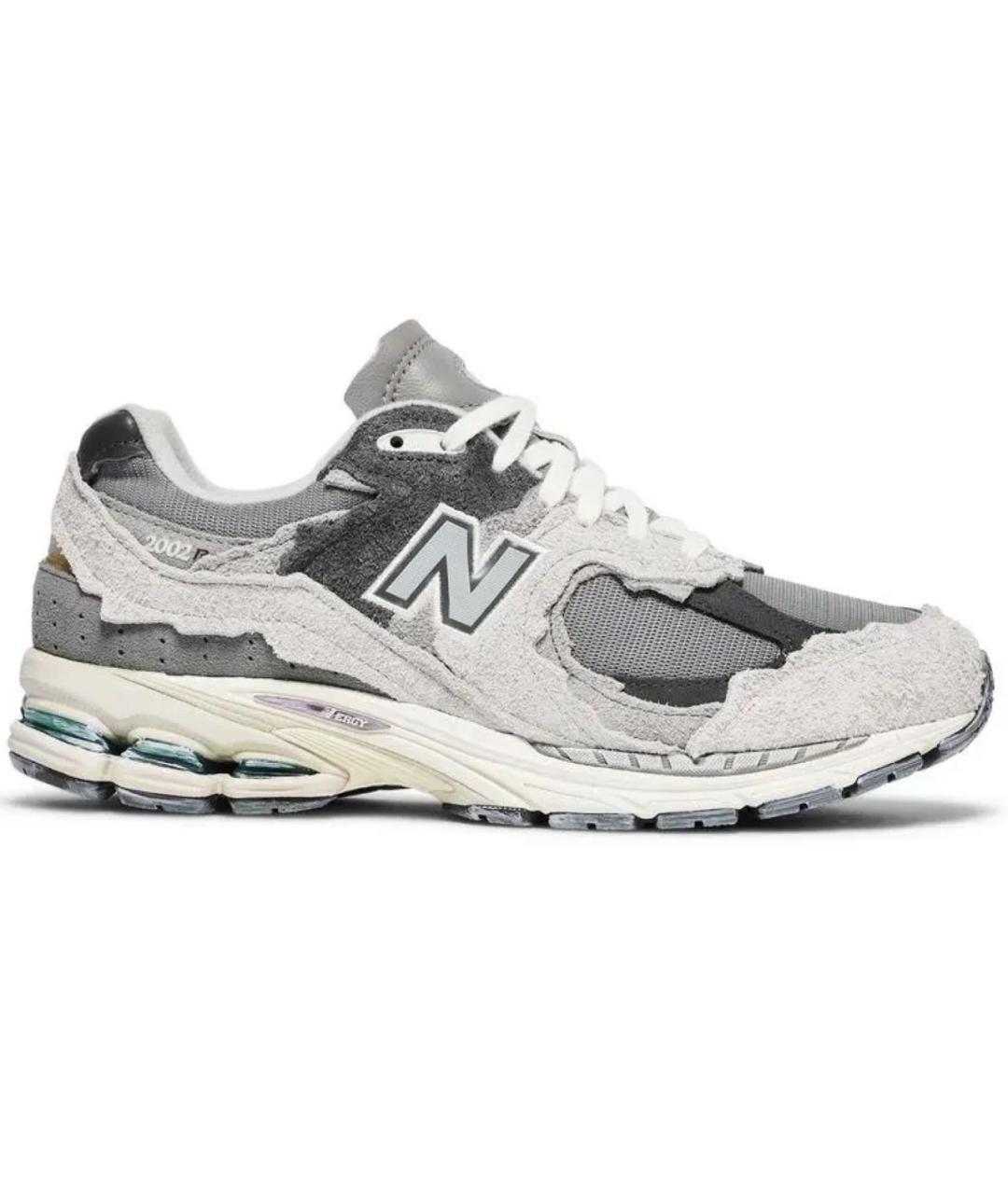 NEW BALANCE Серые текстильные кроссовки, фото 8