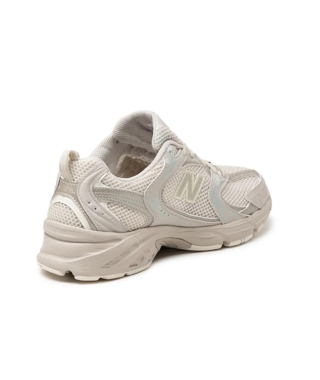 NEW BALANCE Бежевые текстильные кроссовки, фото 3