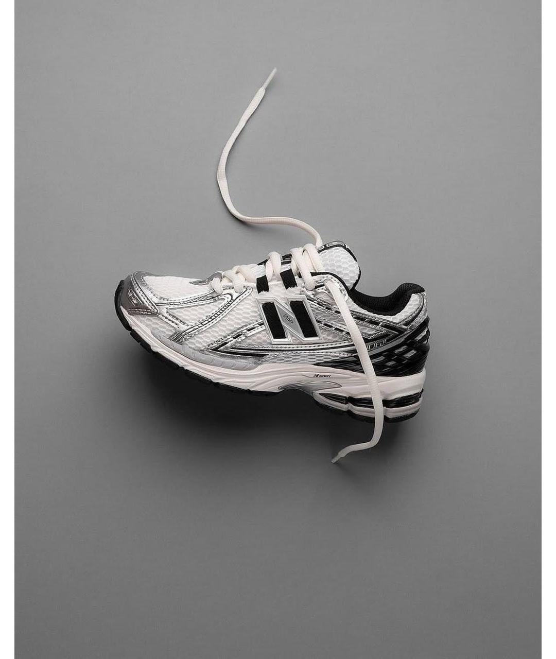 NEW BALANCE Белые текстильные кроссовки, фото 2