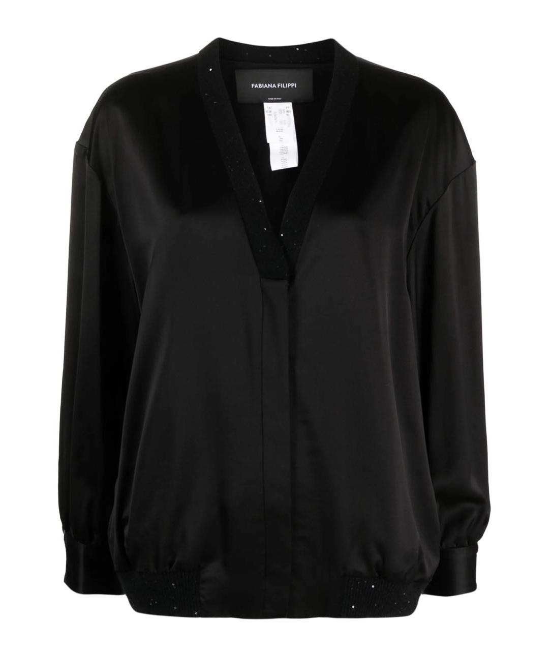 FABIANA FILIPPI Черная блузы, фото 1