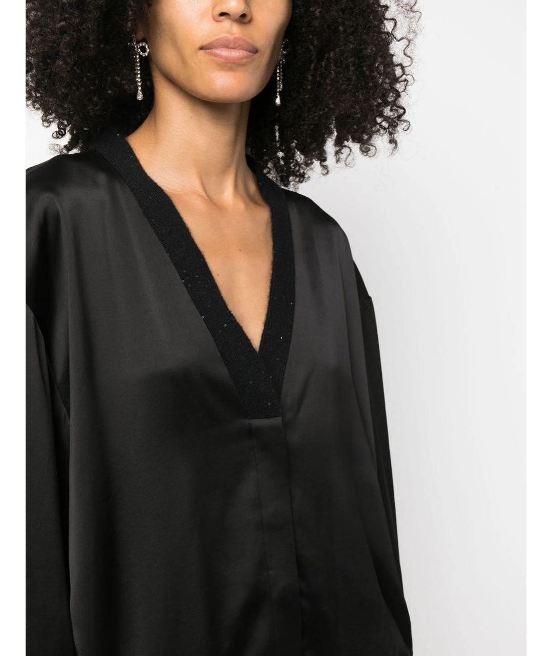 FABIANA FILIPPI Черная блузы, фото 5