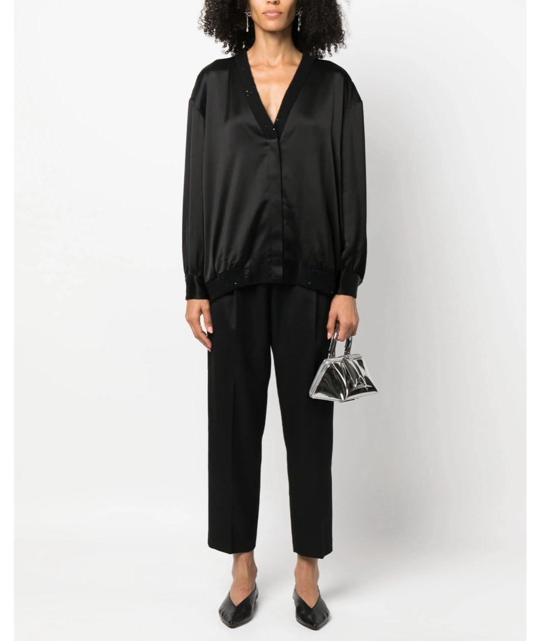 FABIANA FILIPPI Черная блузы, фото 2