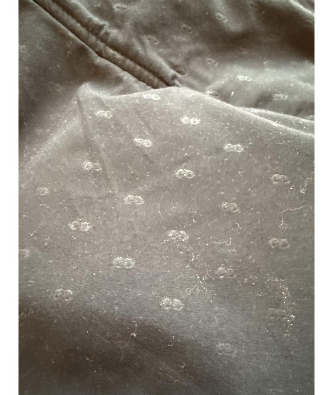 CHRISTIAN DIOR Серая шерстяная юбка, фото 8