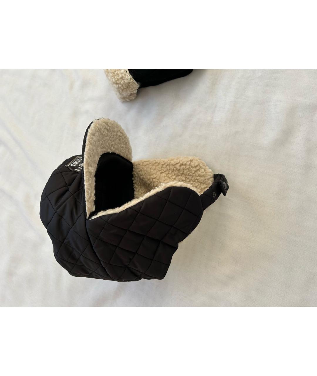 CHANEL Черная шапка, фото 3