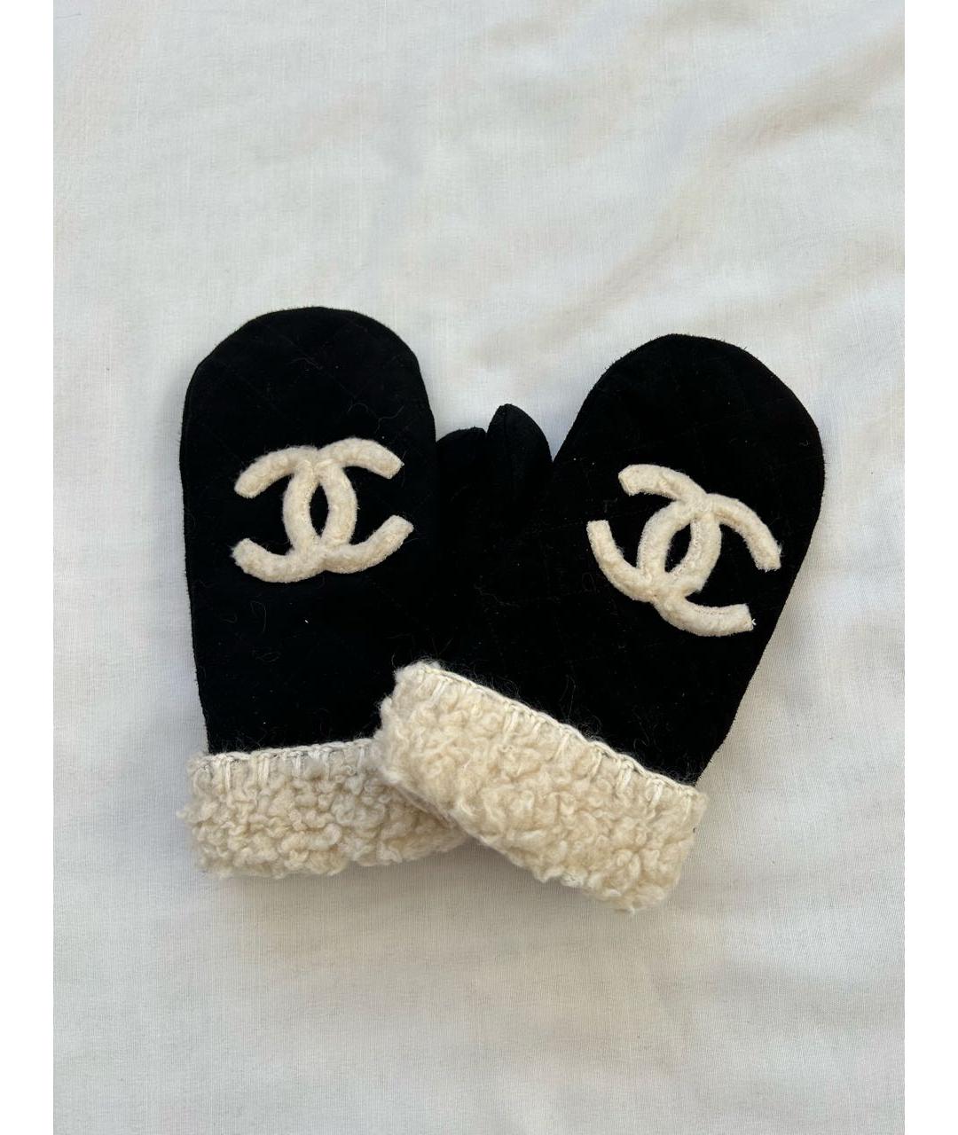 CHANEL Черная шапка, фото 5