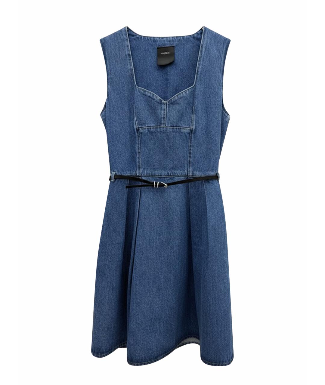 GIVENCHY Синий деним сарафан, фото 1