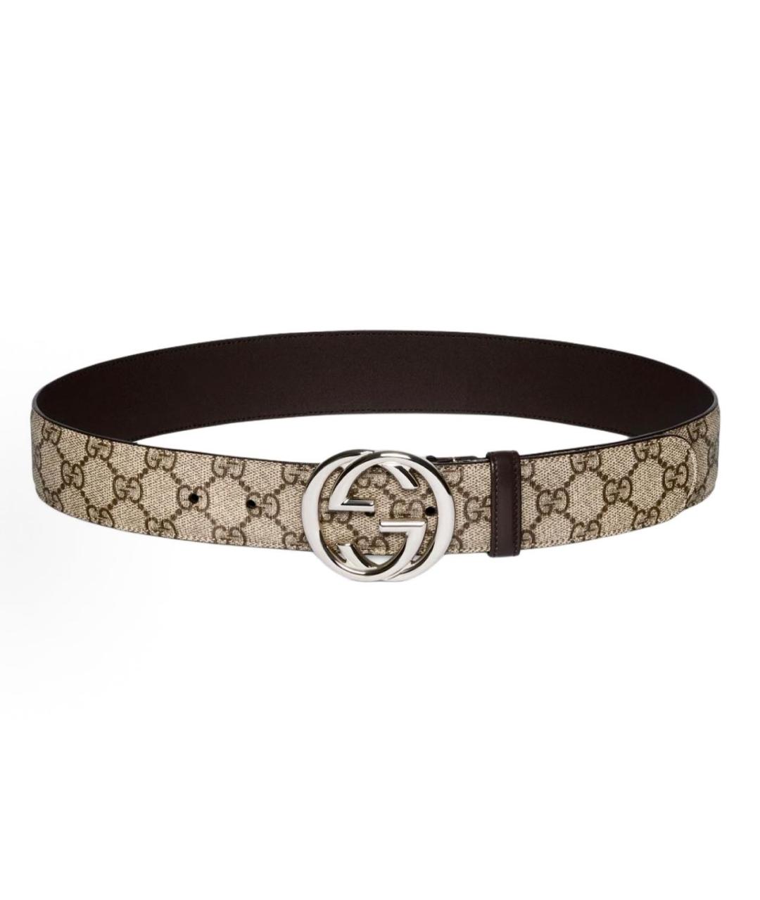 GUCCI Бежевый ремень, фото 8