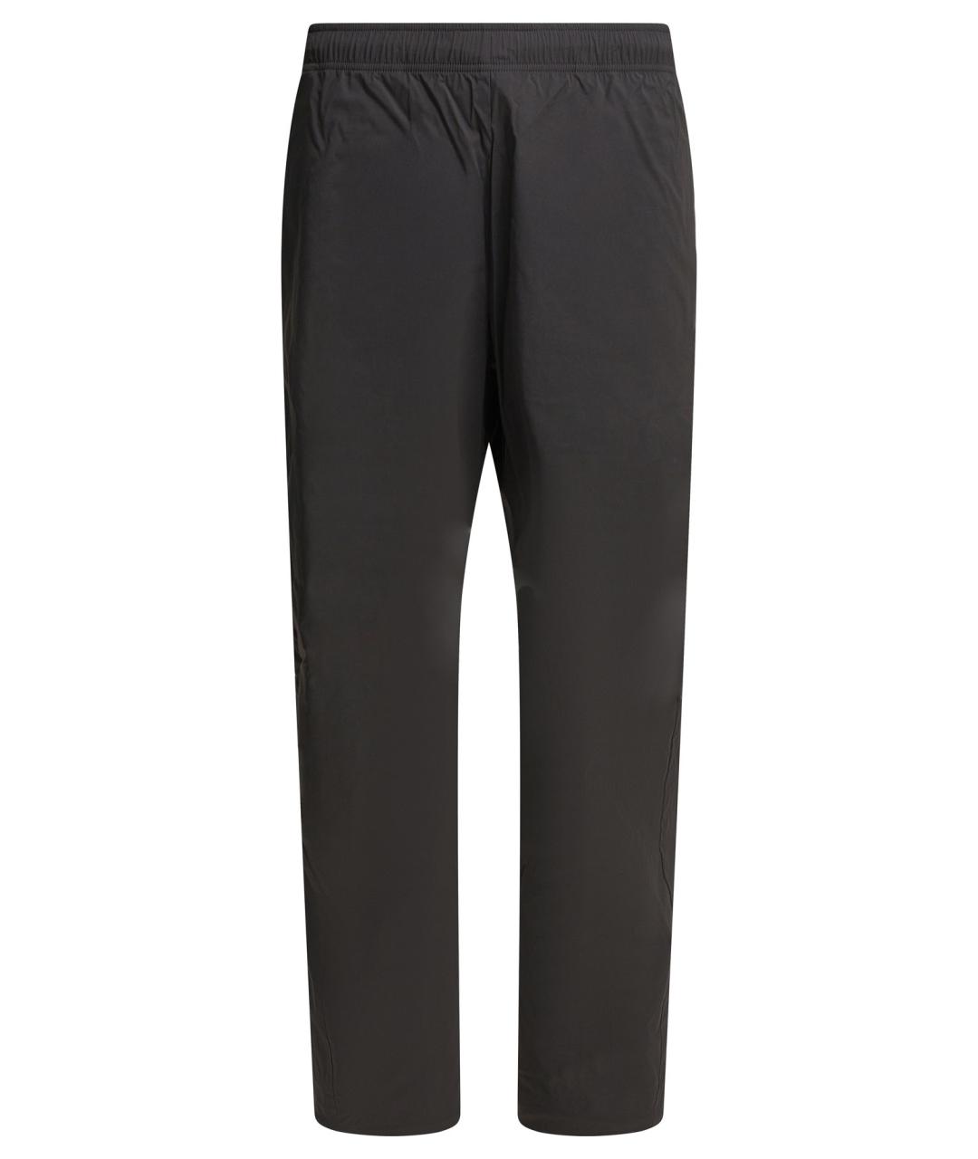 STONE ISLAND Черные хлопковые повседневные брюки, фото 1