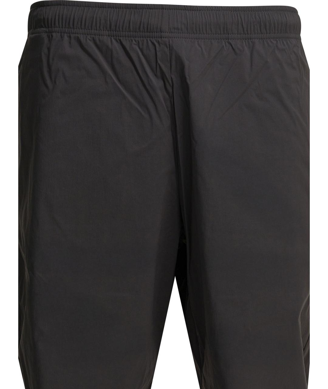 STONE ISLAND Черные хлопковые повседневные брюки, фото 3