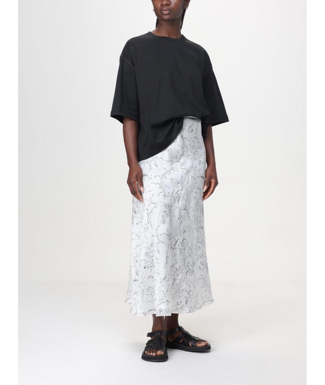 FABIANA FILIPPI Белая юбка миди, фото 4