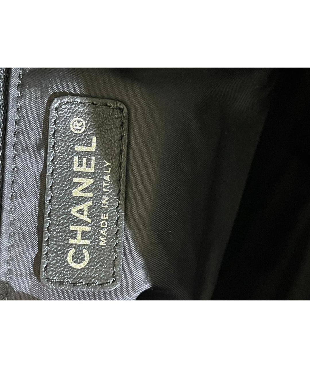 CHANEL Черная дорожная/спортивная сумка, фото 7