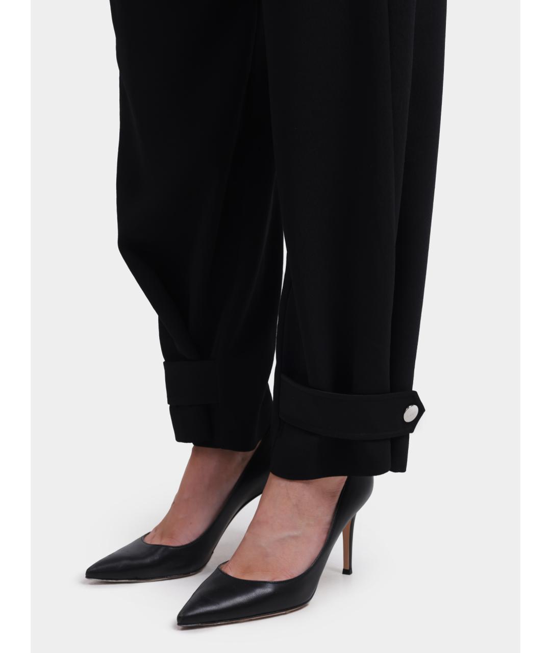 LIU JO Черные прямые брюки, фото 4