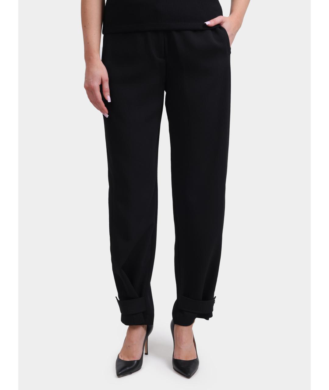 LIU JO Черные прямые брюки, фото 7