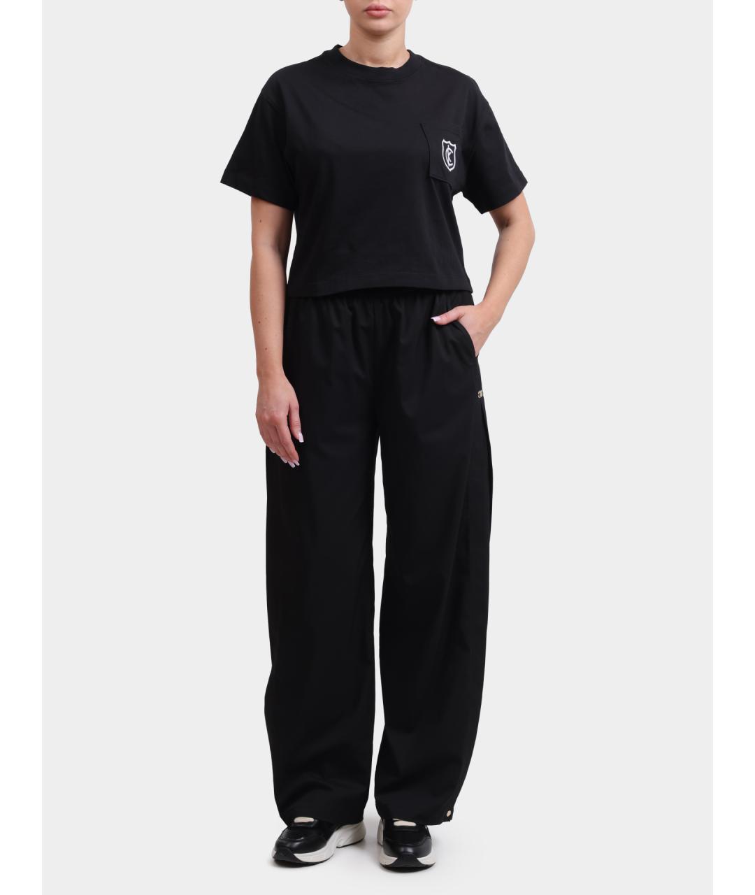 LIU JO Черные прямые брюки, фото 2