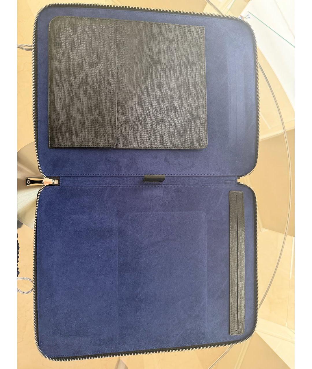 DUPONT Черная кожаная папка для документов, фото 2