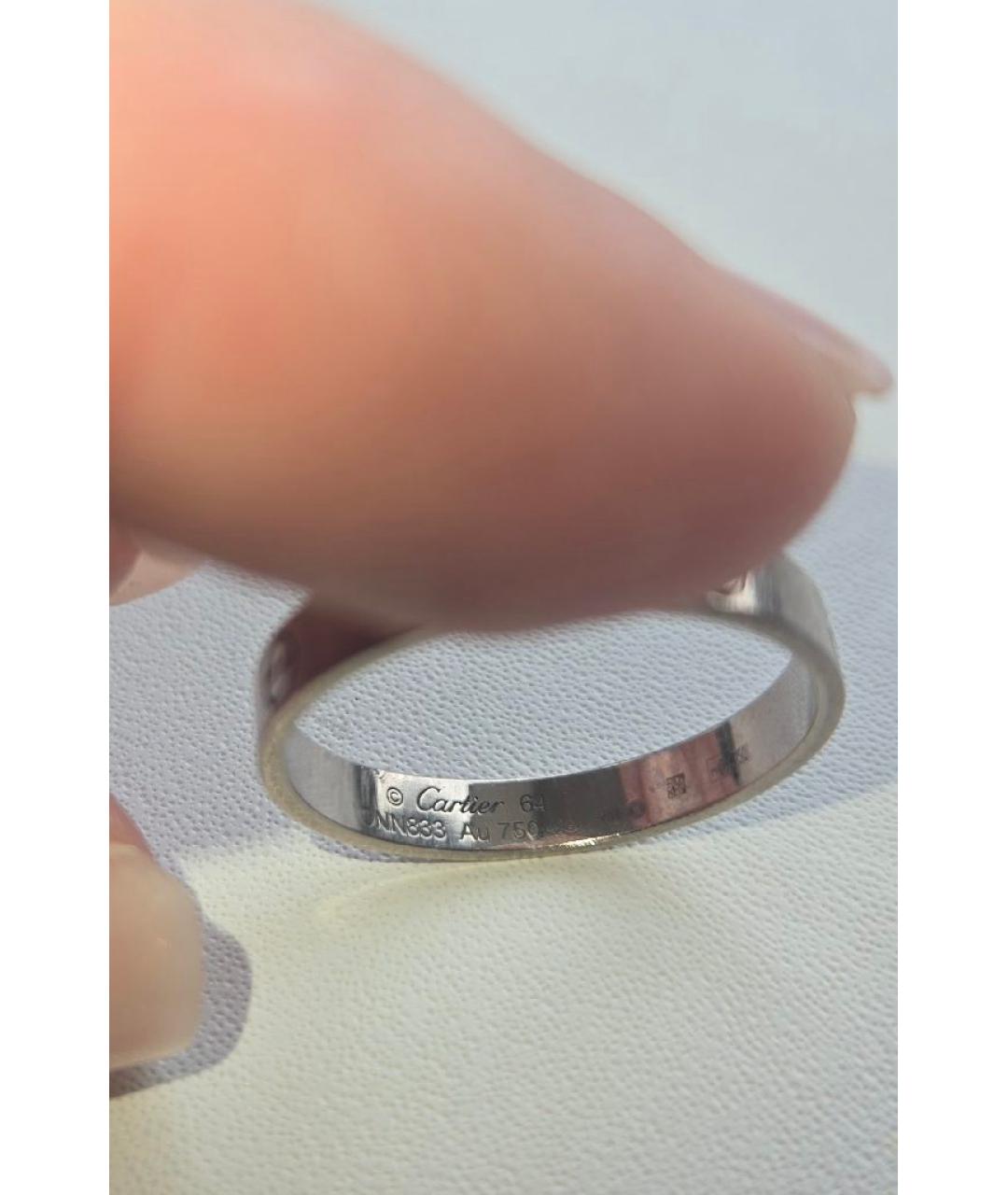 CARTIER Серебряное кольцо из белого золота, фото 3