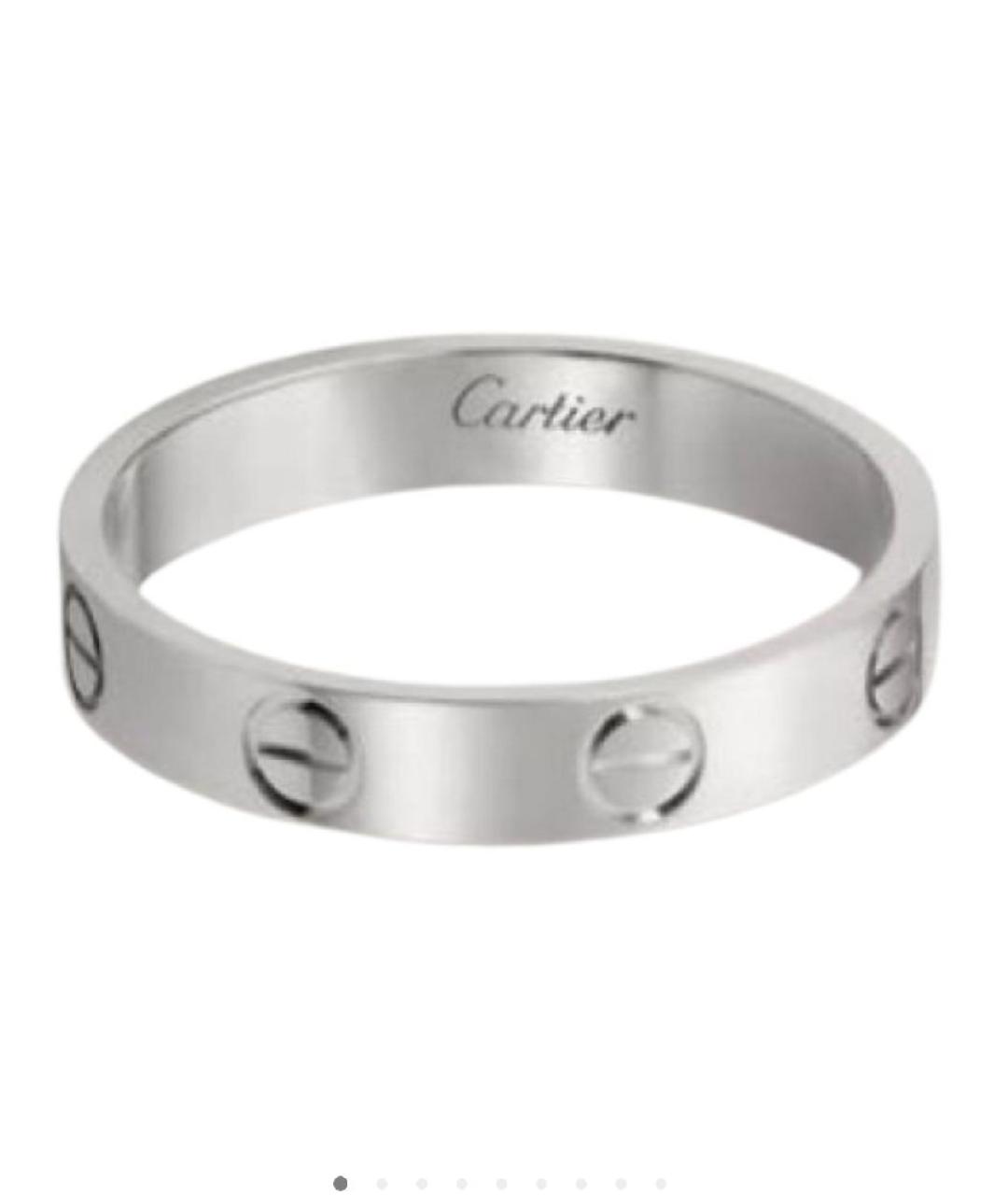 CARTIER Серебряное кольцо из белого золота, фото 1