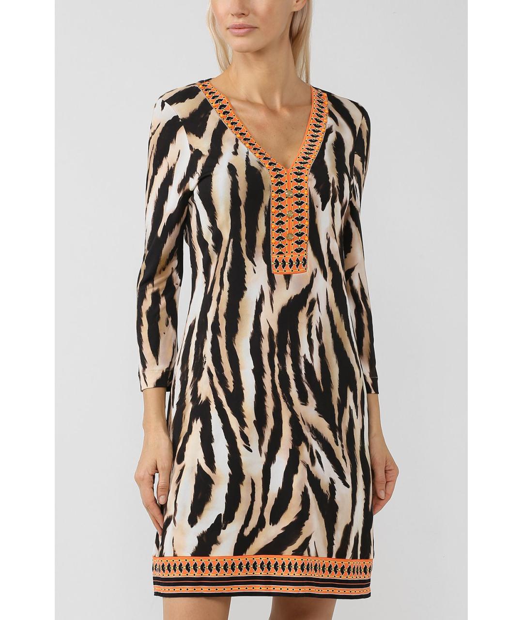 MARC JACOBS Мульти вискозное платье, фото 5