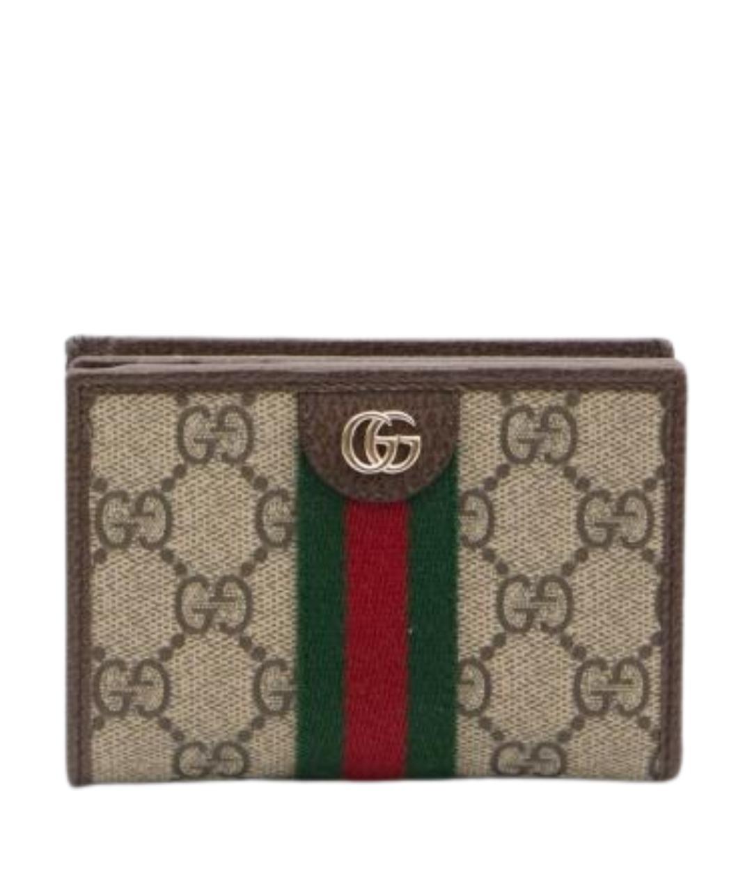 GUCCI Бежевый кошелек, фото 1