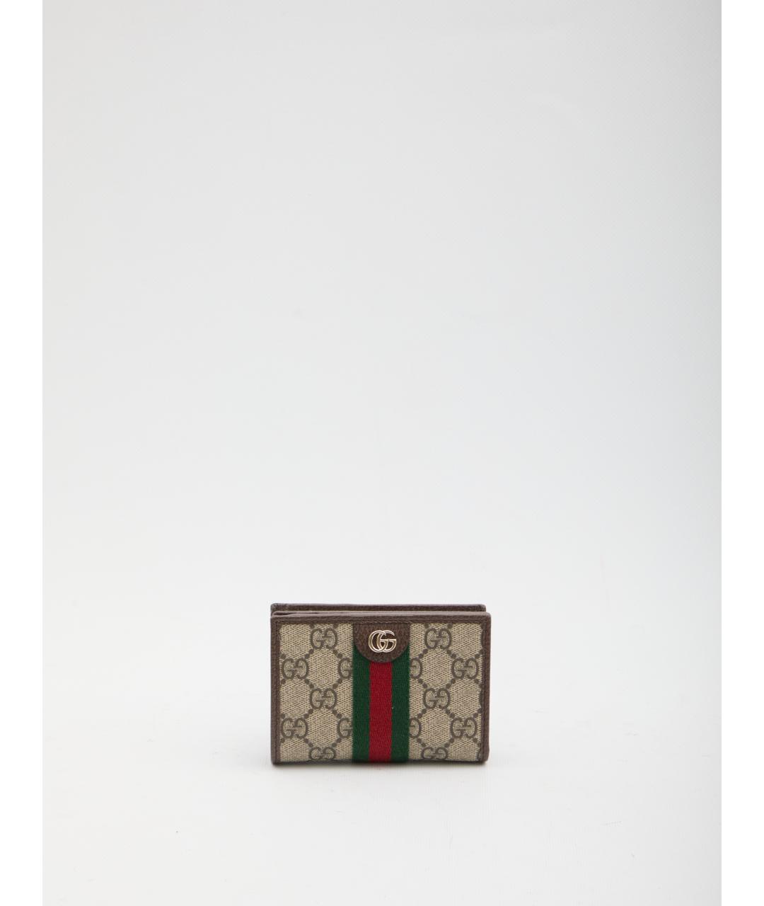 GUCCI Бежевый кошелек, фото 4
