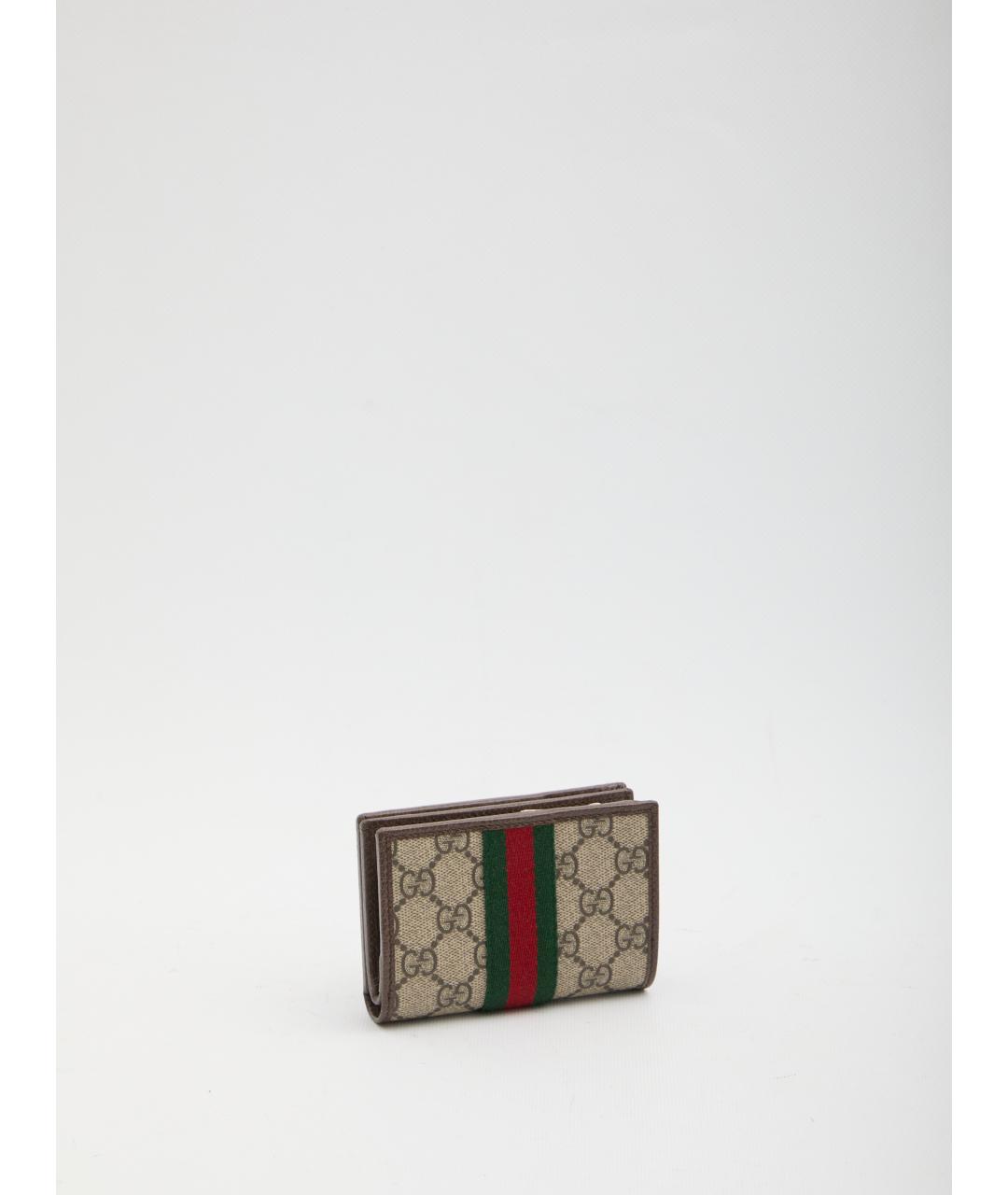 GUCCI Бежевый кошелек, фото 2