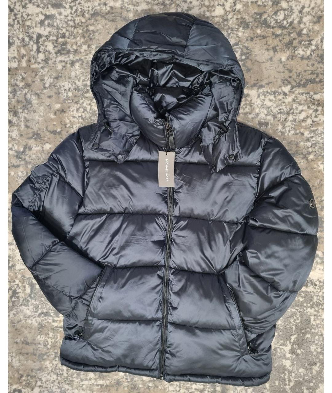 MICHAEL KORS Синий полиэстеровый пуховик, фото 7