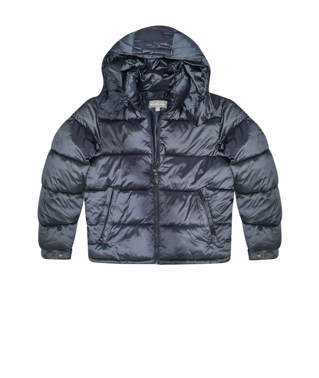 MICHAEL KORS Синий полиэстеровый пуховик, фото 1